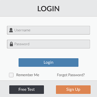 login to QR-Patrol web application