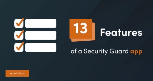 security guard app features